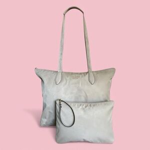 ✨ ✨ Kate Spade Staci Medium Nylon Tote + Matching Pouch | NWOT  ✨